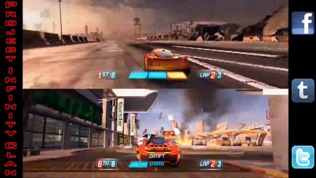 Split Second Splitscreen Multiplayer Race on Airport Terminal: Version Vs. Tibbs смотреть онлайн