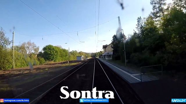 Führerstandsmitfahrt | Eschwege - Bebra смотреть онлайн