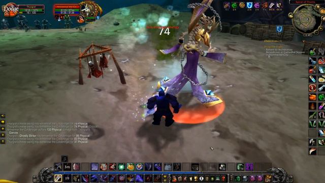 WoW WotLK - RFD - Amnennar solo level 38 Rogue смотреть онлайн
