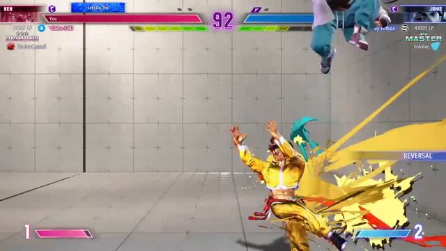 Street Fighter 6 Shadow Council Dojo Ken D3 VS Jamie MA смотреть онлайн