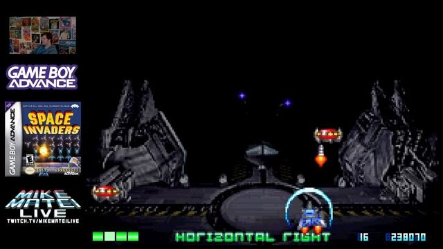 Space Invaders (Game Boy Advance) Mike Matei Live смотреть онлайн