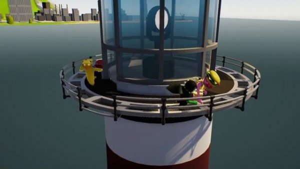 How to Knock Out People in Gang Beasts | Tips & Tricks | Gang Beasts