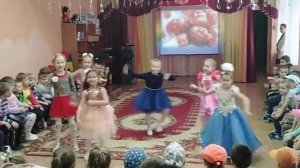 "Танец принцесс" танец девочек в детском саду