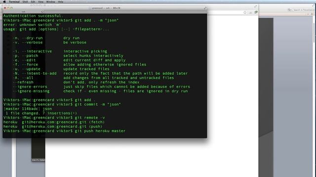 Greencard project part 6 - Xcode a смотреть онлайн