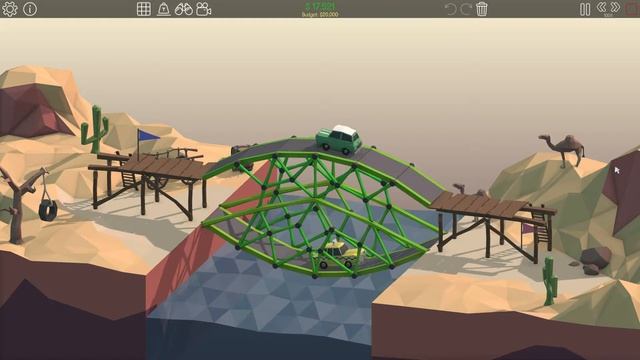 Poly Bridge - Level 2-3 смотреть онлайн