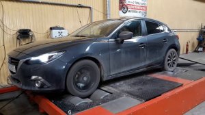 CHIP TUNING KRAKÓW MAZDA 3 2.0 SKYACTIV-G 120 KM STAGE 1 K&N DYNO