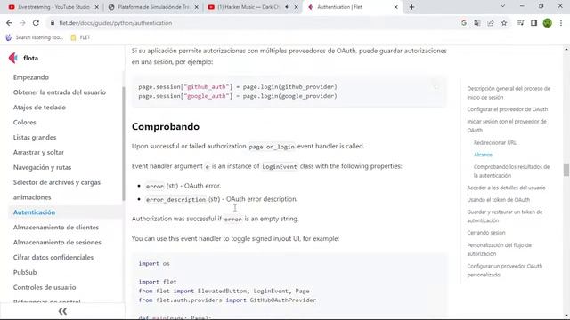PILDORAS ALGOTRADING codeando python FLET ¡seguimos! смотреть онлайн