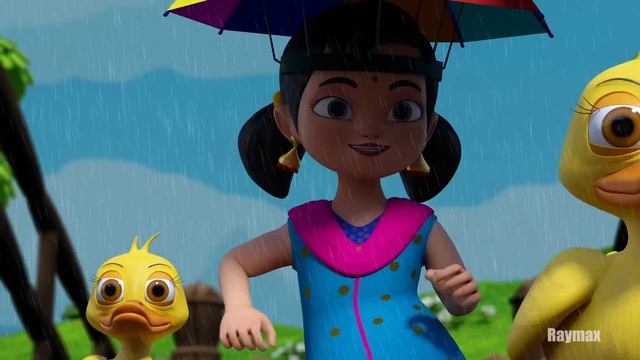 Mazhai Varuthu Rhymes | மழை வருது பாடல் சுட்டி கண்ணம்மா || Chutty Kannamma Tamil Rhymes & Kids Song смотреть онлайн