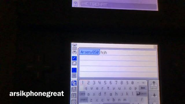 Nintendo DS Lite - PictoChat смотреть онлайн