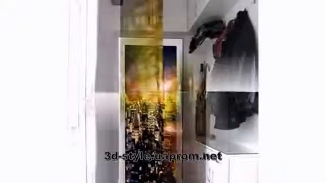Виниловые фотообои и наклейки на двери с 3D эффектом смотреть онлайн