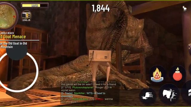 how to unlock old goat or T-rex in goat simulator MMO смотреть онлайн