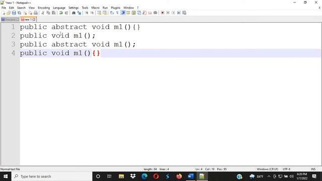 Abstract Method in Java смотреть онлайн
