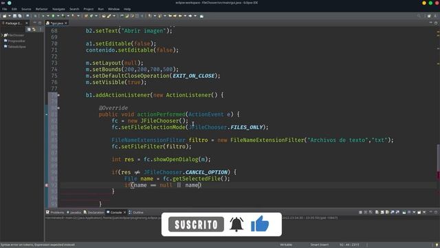 71. FileChooser | Interfaz gráfica Eclipse | Curso de Java desde cero смотреть онлайн