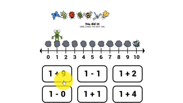 Bug Catcher Game - Addition and Subtraction смотреть онлайн