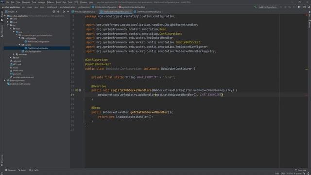 Java Spring Boot - WebSocket - Chat Application Example - Configure CORS смотреть онлайн