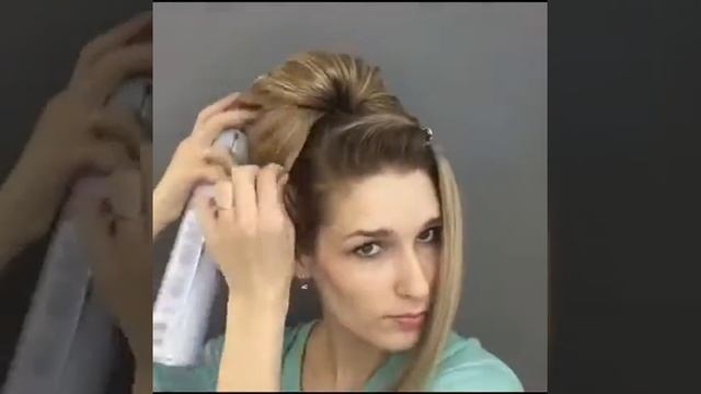 Быстрая, простая прическа смотреть онлайн