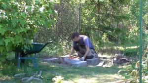 Подставка под "еврокуб" из дерева.