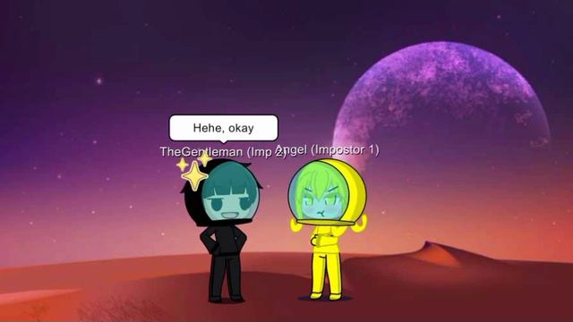 Player x Angel Gacha Club love story (Fan made Among Us Logic GameToons story part 2) смотреть онлайн
