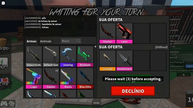 TRADING slasher set {MM2 Ep 12} roblox смотреть онлайн