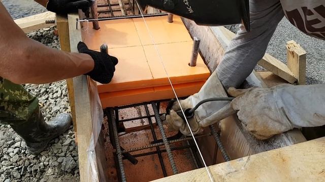 Анкера под колонны. Как выставлять анкера на фундамент. Лайф хак.