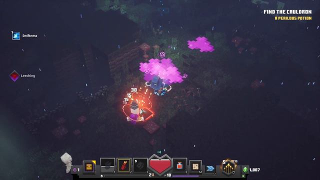 SOGGY SWAMP 100% - SECRET LOCATION, All Secrets, All Chests MINECRAFT DUNGEONS смотреть онлайн