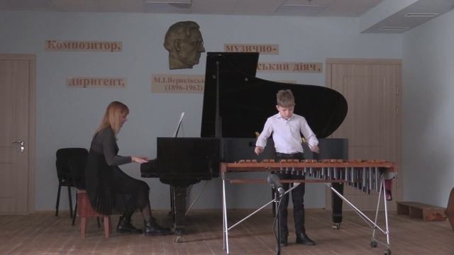 С. Джоплін - Рег-тайм "Cleopha", обробка для ксилофона С. Різоля, виконує Денис Кифоренко, 4 клас смотреть онлайн