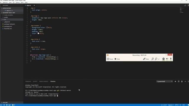 ReactJS Course - #2 - Create new app - Arabic عربي смотреть онлайн