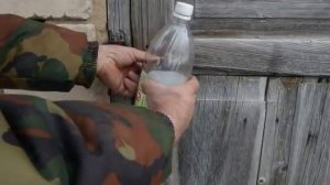 Защита навесного замка от дождя.