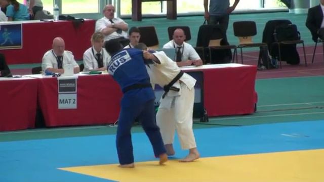 Elizarov vs Kalinin Judo WM 2011 M4-90kg смотреть онлайн