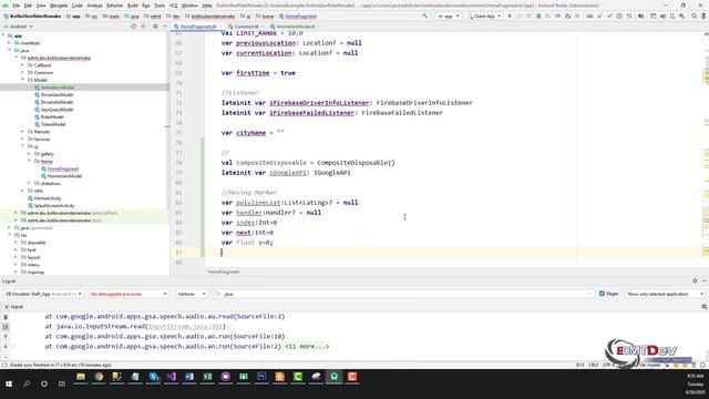 Kotlin Android Tutorial - New Uber Clone #18 Rider App Animation Car смотреть онлайн