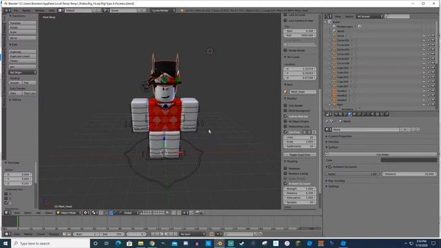 How To Install And Use A Roblox Rig With Blender 2.79 in 2020!! смотреть онлайн