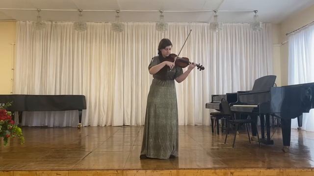 Ткачук Изабелла ГБОУ СКИиК  скрипка 17-21 1 тур. Н.Паганини Каприс 20 смотреть онлайн