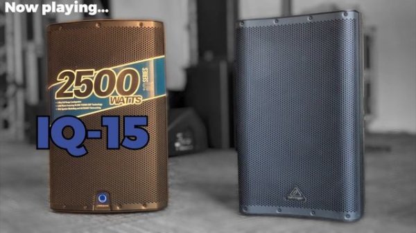 Turbosound iQ15 vs Behringer DR115DSP Audio Performance Comparison