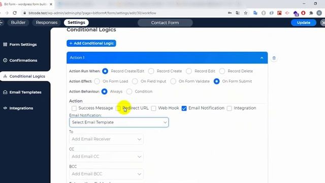 WordPress SMTP Email Setup - Bit Form Plugin смотреть онлайн