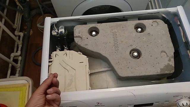 Вариант устранения вибрации стиральной машины пои отжиме