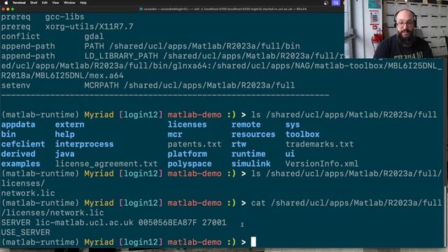 Accessing the MATLAB GUI from a MATLAB session on an HPC system through your web browser смотреть онлайн