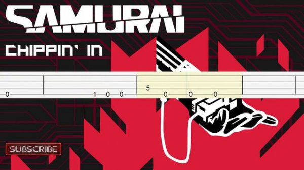Samurai - Chippin In Cyberpunk 2077 OST Bass Tabs