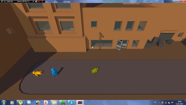 играю в игру GanG Beasts (вещь игрушка!!!!!) смотреть онлайн