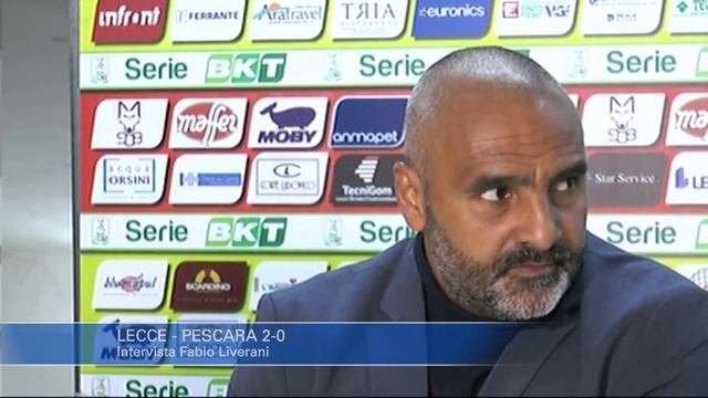 Lecce - Pescara 2-0: Fabio Liverani смотреть онлайн
