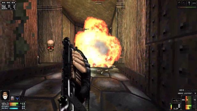 Brutal Doom [Expansion v21.12.3] - PATHOGEN: E1M4 - Biohazard | 4K/60 смотреть онлайн