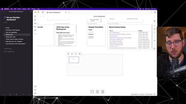 Obsidian Canvas as a Dashboard - ? LIVE смотреть онлайн