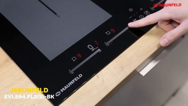 Индукционная панель MAUNFELD EVI.594.FL2(S)-BK смотреть онлайн