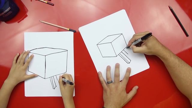 How To Draw A Ghast смотреть онлайн