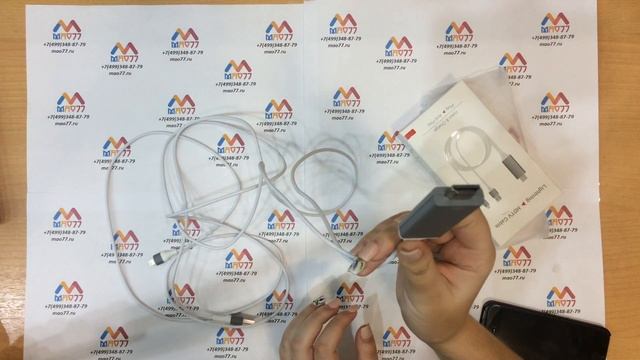Адаптер переходник Lightning HDTV Cable для iPhone 5/6/7 смотреть онлайн