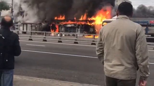 Пожар на Рязанском проспекте