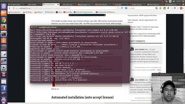HiUbuntu INSTALAR JAVA 8 UBUNTU 14 04 смотреть онлайн