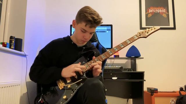 Polyphia- aviator - Jason Richardson solo cover смотреть онлайн
