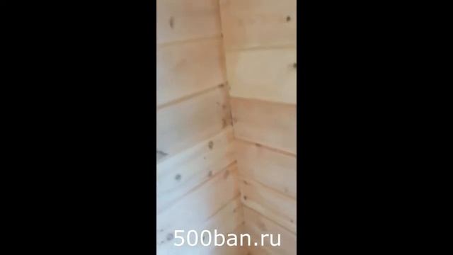 ОБЗОР!!! КВАДРО БАНЯ 3,5 метра из КЕДРА смотреть онлайн