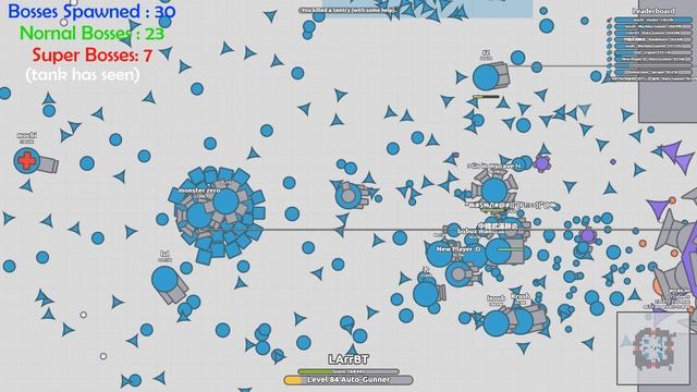 ARRAS.IO THE HUGE MEGA BOSSES LEVEL 200 IN SIEGE MODE - BEAT 28 WAVES OF BOSSES #1 смотреть онлайн