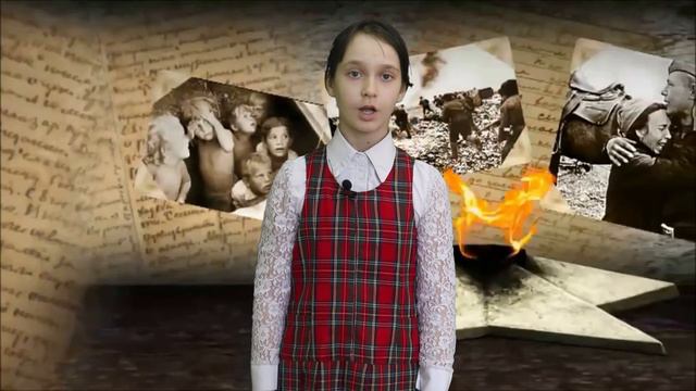 Ногина Арина читает стихотворение "Родник памяти" смотреть онлайн